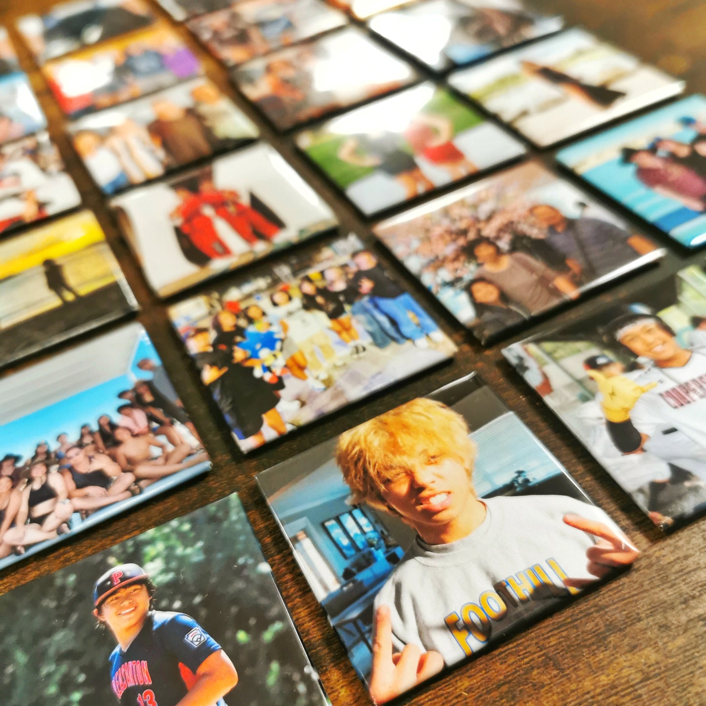 2x2 Custom Photo Magnets (9 pcs)